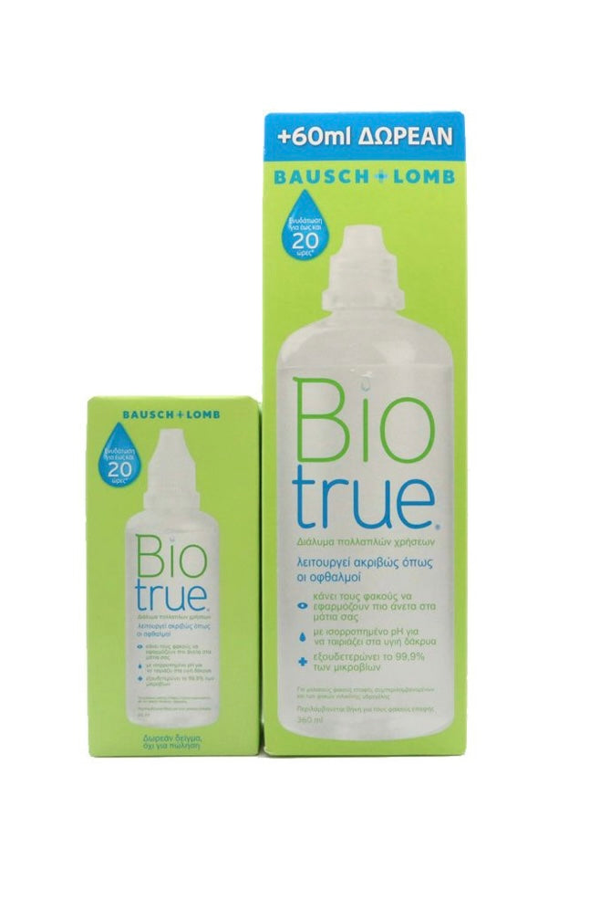 Biotrue 360ml + δώρο 60ml